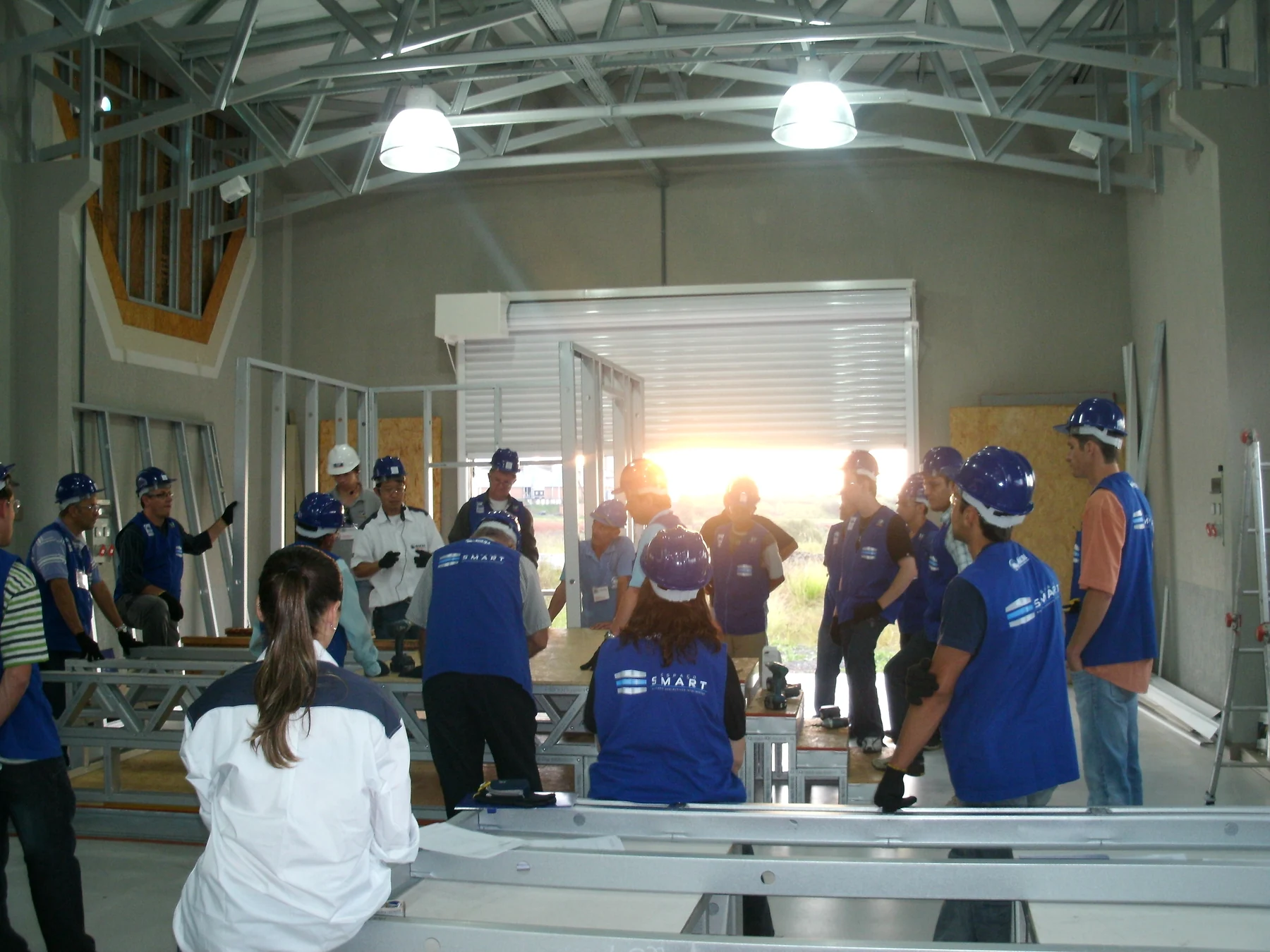 Treinamento prático na SMART/ÁGUIA.