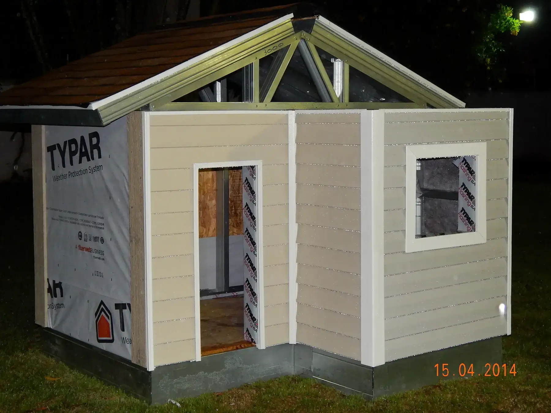 Construção demonstrativa.
